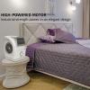 OVENTE Electric Blower Floor Fan 15″ with 3-Speed Control, 90° Oscillating and 45° Manual Pivoting Head, Low-Noise Technology and Easy to Clean Air Filter Ideal for Home, Bedroom, Office, White BF74W