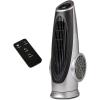 imageOVENTE Oscillating Tower Fan with Remote Control 3Speed LCD Panel amp 8H Timer 305 Quiet amp Bladeless Indoor Standing Floor Fan Blows Cold Air for Home Bedroom Living Room or Office Silver TF88SSilver