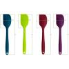 OVENTE Silicone Spatula Set of 5, Food Grade Rubber Spatula with High Heat Resistant, BPA-Free and Dishwasher Safe, Nonstick Kitchen Utensils for Baking, Cooking and Mixing, Green SP12305G(Multicolor)