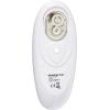 Ovente Electric Automatic Handheld Can Opener with One Touch Start Button, Compact Cordless 4 AA Battery Operated and Smooth Edge Opener for Seniors and Teens, Easy Opening and Clean, White CO36W