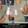 OVENTE Immersion Hand Blender, 300W Corded Electric Handheld Stick Mixer with 2 Mixing Speeds and Stainless Steel Blades for Smoothies, Purees & Baby Food, White HS560W(White)