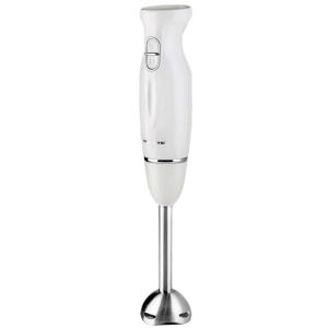 OVENTE Immersion Hand Blender, 300W Corded Electric Handheld Stick Mixer with 2 Mixing Speeds and Stainless Steel Blades for Smoothies, Purees & Baby Food, White HS560W(White)