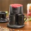 Ovente Two Serving Coffeemaker with 2 Ceramic Personal Cups (CM3BR)