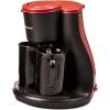 Ovente Two Serving Coffeemaker with 2 Ceramic Personal Cups (CM3BR)