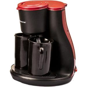 Ovente Two Serving Coffeemaker with 2 Ceramic Personal Cups (CM3BR)