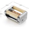 OVENTE Pasta Maker Machine Stainless Steel Attachment for PA515 Series, Compact Design, Easy to Use and Clean Perfect for Fresh Homemade Italian Raviolis, Silver ACPPA7000S