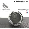 Ovente Stainless Steel Vacuum Insulated Coffee Water Mug, 12oz Portable Double Wall Handheld Tumbler with Tea Infuser, BPA-Free Spill Proof Travel Friendly for Hot Cold Beverage, MSA12SG (2 Pack)