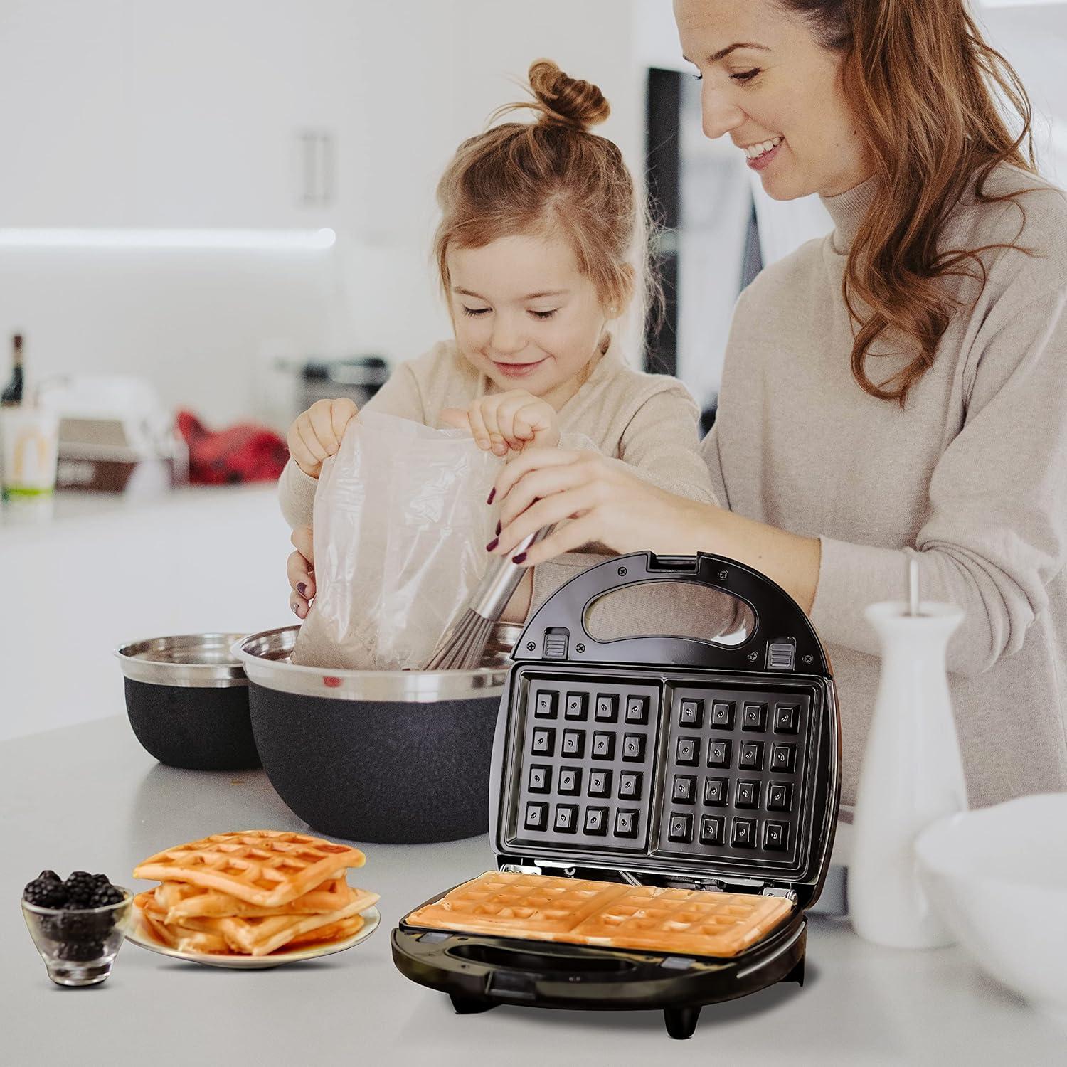 imageOVENTE Electric Indoor Panini Press Grill and Sandwich Maker with NonStick Coated Plates CoolTouch Handle and Removable Drip Tray Opens 180 Degrees to Fit Any Type or Size of Food Red GP0620RGPI202B