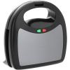 OVENTE Electric Indoor Panini Press Grill and Sandwich Maker with Non-Stick Coated Plates, Cool-Touch Handle and Removable Drip Tray, Opens 180 Degrees to Fit Any Type or Size of Food, Red GP0620R(GPI302B)