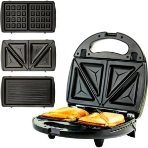 OVENTE Electric Indoor Panini Press Grill and Sandwich Maker with Non-Stick Coated Plates, Cool-Touch Handle and Removable Drip Tray, Opens 180 Degrees to Fit Any Type or Size of Food, Red GP0620R(GPI302B)