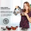 OVENTE 1.7L Electric Tea Kettle with Removable Infuser, Variable Temperature Control, Keep Warm Function, 1500W Fast Heating Water Boiler, BPA Free Borosilicate Glass & Easy to Fill Lid, Silver KG733S(Silver)