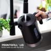 OVENTE 1.8L Electric Kettle, 1500W Fast Boiling Heater for Coffee or Tea, BPA Free, Easy to Fill Lid, Water Level Window, Auto Shut-Off, Boil-Dry Protection and Removable Filter, Green KP413G(Black)