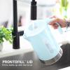 OVENTE 1.8L Electric Kettle, 1500W Fast Boiling Heater for Coffee or Tea, BPA Free, Easy to Fill Lid, Water Level Window, Auto Shut-Off, Boil-Dry Protection and Removable Filter, Green KP413G(Light Blue)