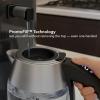OVENTE Electric Kettle, 1.7L Stainless Steel Water Boiler and Heater with 1100W Power, Temperature Control, Keep Warm Function, Auto Shut-Off, Boil-Dry Protection and Cordless Serving, Red KS58R(Silver 1.7 Liter)