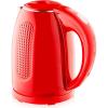 OVENTE 1.7L Double Wall Electric Tea Kettle, 1100W Water Boiler and Heater with Cool-Touch Exterior, Stainless Steel Insulated Interior, Auto Shut-Off, Boil-Dry Protection & Locking Lid, White KD64W(Red)