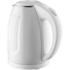OVENTE 1.7L Double Wall Electric Tea Kettle, 1100W Water Boiler and Heater with Cool-Touch Exterior, Stainless Steel Insulated Interior, Auto Shut-Off, Boil-Dry Protection & Locking Lid, White KD64W(White)