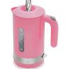 OVENTE 1.8L Electric Kettle, 1500W Fast Boiling Heater for Coffee or Tea, BPA Free, Easy to Fill Lid, Water Level Window, Auto Shut-Off, Boil-Dry Protection and Removable Filter, Green KP413G(Pink)