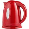 OVENTE Electric Kettle, 1.7L Fast Boiling Water Heater for Coffee or Tea, BPA Free with Water Level Gauge, Auto Shut-Off, Boil-Dry Protection, Indicator Light and Removable Filter, Black KP72B(Red)