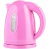 OVENTE Electric Kettle, 1.7L Fast Boiling Water Heater for Coffee or Tea, BPA Free with Water Level Gauge, Auto Shut-Off, Boil-Dry Protection, Indicator Light and Removable Filter, Black KP72B(Pink)