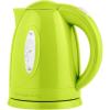 OVENTE Electric Kettle, 1.7L Fast Boiling Water Heater for Coffee or Tea, BPA Free with Water Level Gauge, Auto Shut-Off, Boil-Dry Protection, Indicator Light and Removable Filter, Black KP72B(Green)
