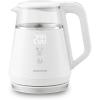 OVENTE Electric Kettle, 1.7L Stainless Steel Water Boiler and Heater with 1100W Power, Temperature Control, Keep Warm Function, Auto Shut-Off, Boil-Dry Protection and Cordless Serving, Red KS58R(White 1 Liter)