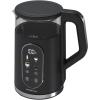 OVENTE Electric Kettle, 1.7L Stainless Steel Water Boiler and Heater with 1100W Power, Temperature Control, Keep Warm Function, Auto Shut-Off, Boil-Dry Protection and Cordless Serving, Red KS58R(Black)