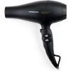 Ovente 1875 Watt Professional Hair Dryer with Diffuser, Ionic & Tourmaline Technology, For Body, Volume & Smoothing, Concentrator Attachment & Travel Bag, Lightweight for Home Use, Black & Red X3400BR(Black)