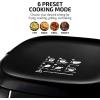 OVENTE Compact Air Fryer, 3.2 Quart Electric Hot Cooker with 1400W Power, Digital LED Touch Screen, Auto Shutoff, Dishwasher Safe Non-Stick Basket, Perfect for Healthy & Oilless Food, Black FAD61302B
