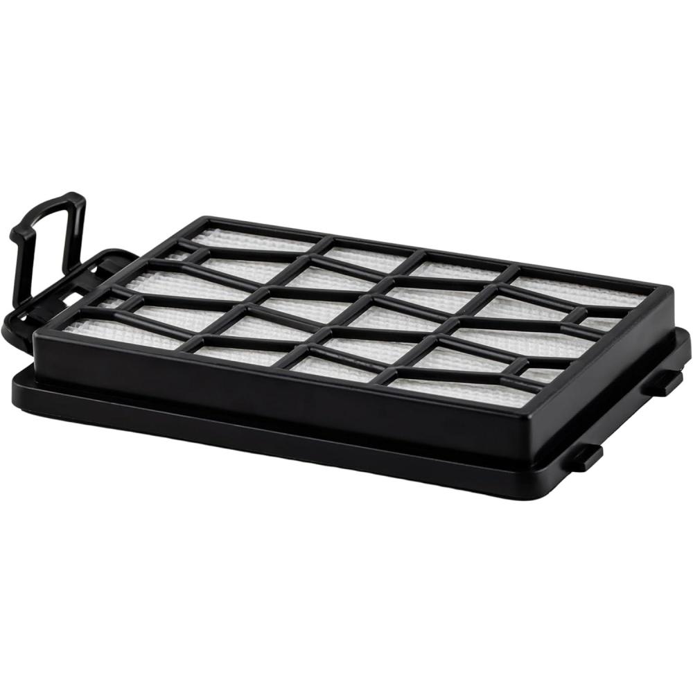 imageOVENTE Replacement HEPA Filter for ST1600B Vacuum Cleaner Pack of 1 Efficiently Trap Small Particles Easy to Remove and Install Black ACPST16712ACPST16712