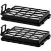OVENTE Replacement HEPA Filter for ST1600B Vacuum Cleaner (Pack of 1), Efficiently Trap Small Particles, Easy to Remove and Install, Black ACPST16712(ACPST167122)