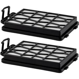 OVENTE Replacement HEPA Filter for ST1600B Vacuum Cleaner (Pack of 1), Efficiently Trap Small Particles, Easy to Remove and Install, Black ACPST16712(ACPST167122)