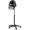 Ovente Professional Salon Hand Bonnet Hair Dryer 1000 Watts Adjustable Professional Hood Dryer Stand, Adjustable Temperature Control, with Up Rolling Base and Wheels Salon Equipment Black HDS223B