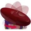 Ovente Electric Can Opener with One Touch Start Button, Smooth Edge Automatic Can Opener for Seniors and Teens, Compact and Light, 4 AA Batteries Operated, Maroon