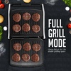 OVENTE Electric Panini Press Sandwich Maker, 1500W Indoor Grill with Non-Stick Coated Plates, Temperature Control & Removable Drip Tray, Opens 180 Degrees to Fit Any Type/Size of Food, Silver GP1861BR(GP1861BR)