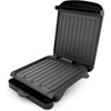 OVENTE Electric Panini Press Sandwich Maker, 1500W Indoor Grill with Non-Stick Coated Plates, Temperature Control & Removable Drip Tray, Opens 180 Degrees to Fit Any Type/Size of Food, Silver GP1861BR(GP222B)