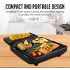 OVENTE Electric Panini Press Sandwich Maker, 1500W Indoor Grill with Non-Stick Coated Plates, Temperature Control & Removable Drip Tray, Opens 180 Degrees to Fit Any Type/Size of Food, Silver GP1861BR(HMG111B)