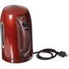 Ovente Electric Stainless Steel Hot Water Kettle 1.7 Liter with 5 Temperature Control & Concealed Heating Element, BPA-Free 1100 Watt Tea Maker with Auto Shut-Off and Keep Warm Setting, Brown KS88BR