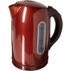 Ovente Electric Stainless Steel Hot Water Kettle 1.7 Liter with 5 Temperature Control & Concealed Heating Element, BPA-Free 1100 Watt Tea Maker with Auto Shut-Off and Keep Warm Setting, Brown KS88BR
